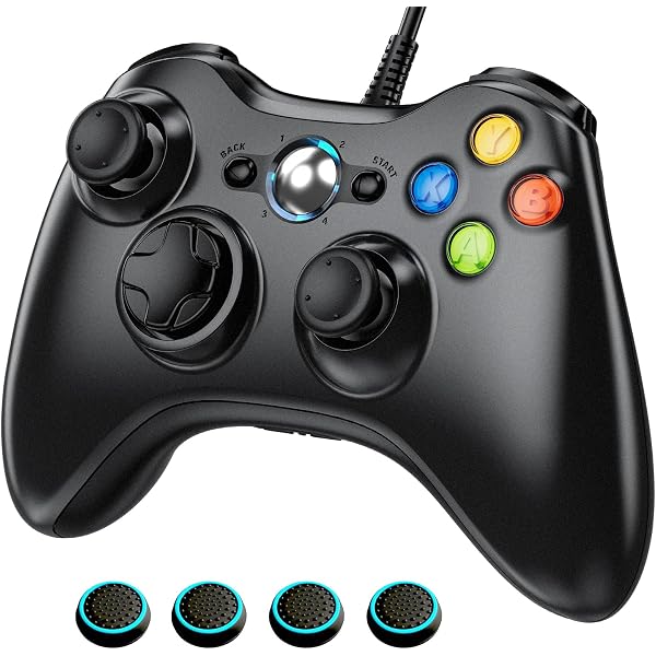 ソフト付き Xbox360(周辺機器含む)+コントローラーセット(箱無し) Amazon | 【高精度】Xbox 互換 コントローラー 有線 Xbox360